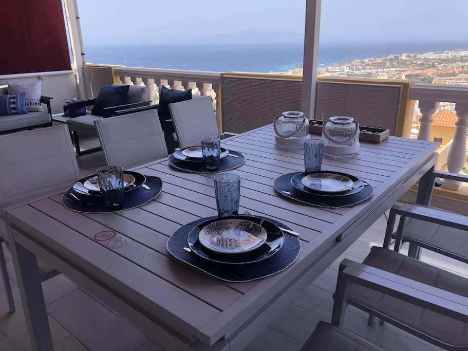 Apartamento Con Impresionantes Vistas Y Piscina Costa Adeje  Buitenkant foto